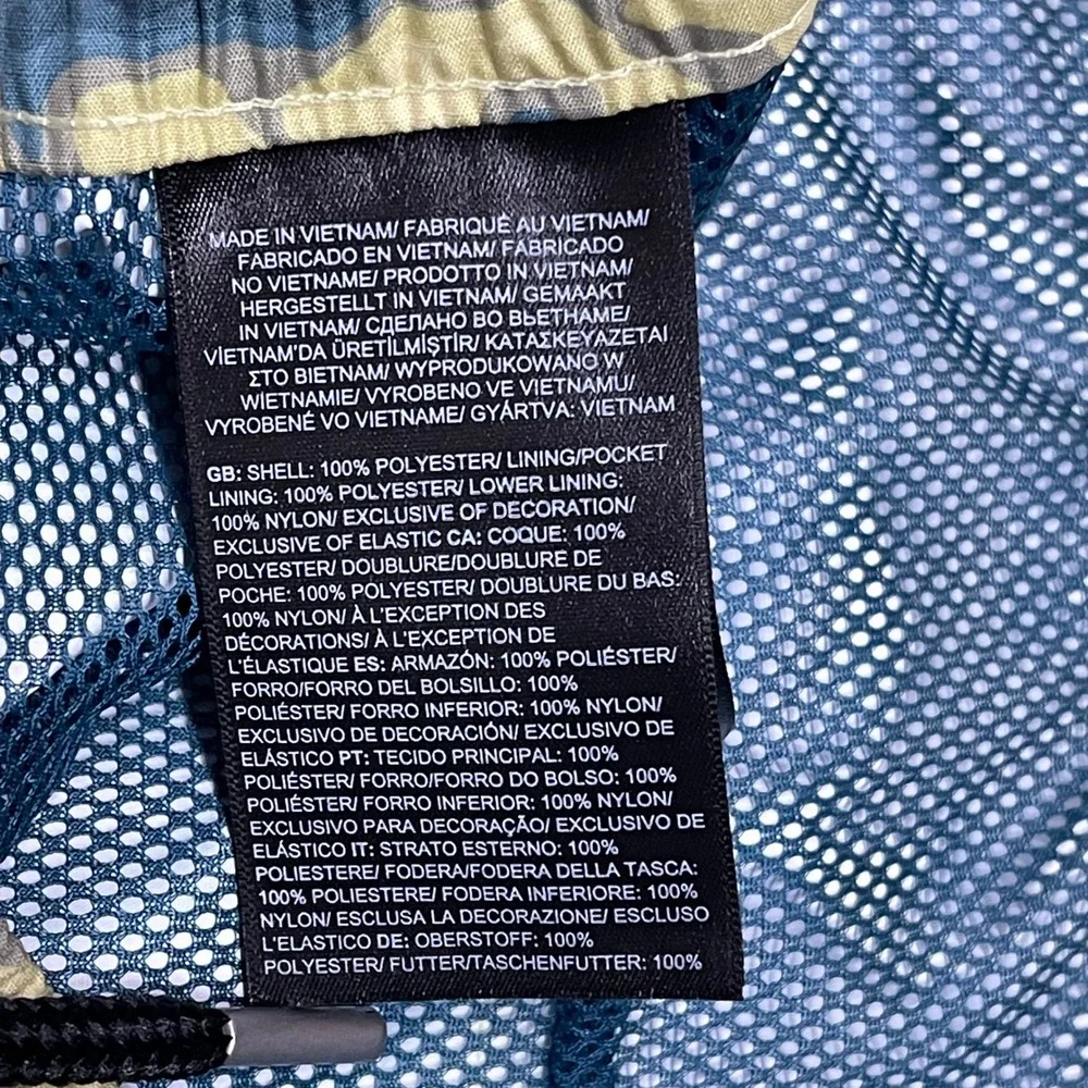 The North Face Build Up Pants Mens Yellow XXL Long Nettle The Lift Print DryVent